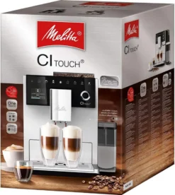 Melitta Caffeo CI Touch F63/0-101, Farbe:Silber -Melitta 0b80485719f432dfd050246c8b07f528