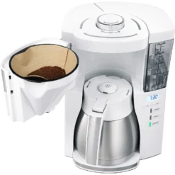 Melitta Filterkaffeemaschine »LOOK® Therm Timer 1025-17 Weiß«, 1,25 L Kaffeekanne, Papierfilter, 1x4 11 Melitta Filterkaffeemaschine »LOOK® Therm Timer 1025-17 Weiß«, 1,25 L Kaffeekanne, Papierfilter, 1x4 -Melitta 0dc3a25ba4e2e51193119772fc5d2481