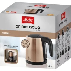 Melitta Wasserkocher »Prime Aqua Mini Metallic 1018-05«, 1 L, 2200 W, Kupfer -Melitta 0f3b247dd362d4d374955c4b61bfbc17