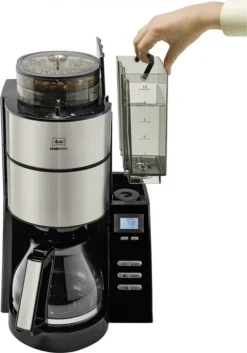 MELITTA 1021-02 Aroma Fresh Kaffeeautomat Mit Timer Und Mahlwerk Schwarz, Farbe:Schwarz -Melitta 0faf5be731f33c4a787d1da05535806c