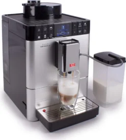 Melitta Caffeo Varianza CSP F570-101 Kaffeevollautomat Mit Milchbehälter, One Touch Funktion - Silber -Melitta 145786517f82eb67acfb2a0ab6039e3d