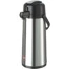 Melitta Thermoskanne 16718, Mit Glaskolben, Isolierkanne / Pumpkanne, Silber, Edelstahl, 2,2 L -Melitta 2125f0b9c6f04f3a9d35301e99b4c1260ef11dc4 thermoskanne melitta 16718 mit glaskolben