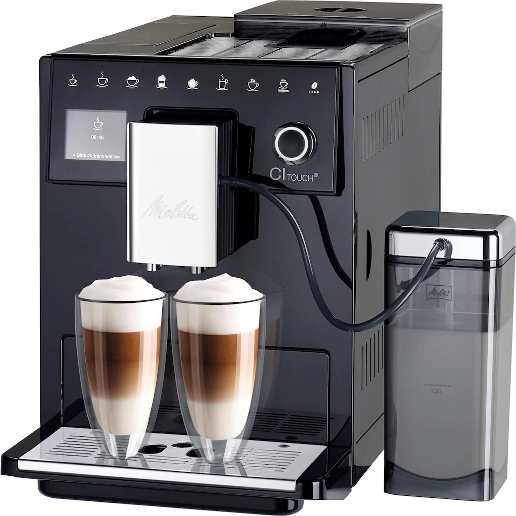 Melitta Kaffeevollautomat »CI Touch® F630-102, Schwarz«, Bedienoberfläche Mit Touch & Slide Funktion, Flüsterleises Mahlwerk 5 Melitta Kaffeevollautomat »CI Touch® F630-102, Schwarz«, Bedienoberfläche Mit Touch & Slide Funktion, Flüsterleises Mahlwerk – Bild 3