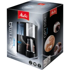 Melitta Filterkaffeemaschine »Optima Timer 100801«, 1 L Kaffeekanne, Papierfilter, 102 -Melitta 3219d6d001478e120268cd184c4b164c