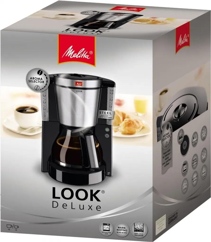 Melitta 1011-06 LOOK IV DeLuxe Kaffeemaschine 4 Melitta 1011-06 LOOK IV DeLuxe Kaffeemaschine – Bild 2