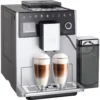 Melitta Kaffeevollautomat »CI Touch® F630-101, Silber«, Bedienoberfläche Mit Touch & Slide Funktion Flüsterleises Mahlwerk