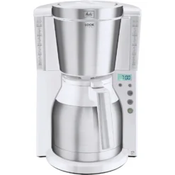 Melitta Filterkaffeemaschine »Melitta® Look® Therm Timer 1011-15«, 1,2 L Kaffeekanne, Papierfilter, 1x4