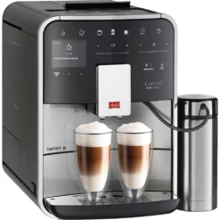 Melitta Kaffeevollautomat »Barista TS Smart® F 86/0-100, Edelstahl«, Hochwertige Front Aus Edelstahl, 21 Kaffeerezepte & 8 Benutzerprofile