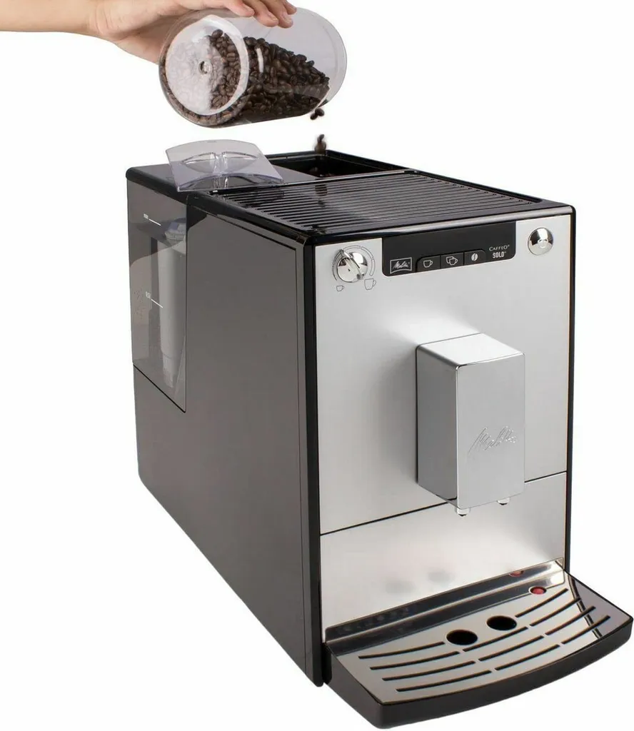 MELITTA E950-666 - Automatische Kaffeemaschine Solo Pure Silver - 1400 W - 3 Intensitätseinstellungen - 125 G Bohnenbehälter 9 MELITTA E950-666 - Automatische Kaffeemaschine Solo Pure Silver - 1400 W - 3 Intensitätseinstellungen - 125 G Bohnenbehälter – Bild 7