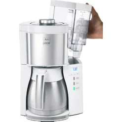Melitta Filterkaffeemaschine »LOOK® Therm Timer 1025-17 Weiß«, 1,25 L Kaffeekanne, Papierfilter, 1x4 10 Melitta Filterkaffeemaschine »LOOK® Therm Timer 1025-17 Weiß«, 1,25 L Kaffeekanne, Papierfilter, 1x4 -Melitta 498bfe3a3ed6d23f34c4f966f9dd5423