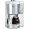 Melitta Filterkaffeemaschine »Look Perfection 1025-05 Weiß«, 1,25 L Kaffeekanne, Papierfilter, 1x4