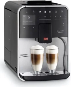 Melitta Caffeo Barista T Smart F831-101 Kaffeevollautomat, Smartphone-Steuerung, Silber -Melitta 4f7b0b44746a74a1694237b2a0fe4181