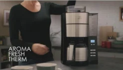 Melitta Aroma Fresh Therm - Kaffeemaschine - Edelstahl/schwarz -Melitta 503f71ece0cf2bff95ec9697e6a1cf62