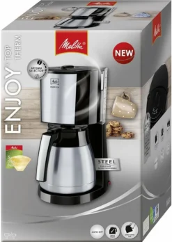 MELITTA Kaffeeautomat 1017-08 10Tassen Thermokanne 1000Watt Schwarz -Melitta 5e813a12da271944e052a0d5ed7ebf2b