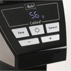 Melitta Kaffeemühle »Calibra 1027-01 Schwarz-Edelstahl«, 160 W, Kegelmahlwerk, 375 G Bohnenbehälter -Melitta 6fee463b1641bd4d77f392db34d65753