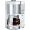 Melitta Filterkaffeemaschine »Look Timer 1025-07 Weiß«, 1,25 L Kaffeekanne, Papierfilter, 1x4 -Melitta 820bedad387c58800b128e9d907a02ab
