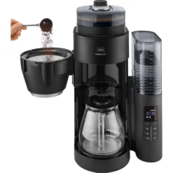 Melitta Kaffeemaschine Mit Mahlwerk »AromaFresh X 1030-06«, 1,25 L Kaffeekanne, Papierfilter, 1x4, 11 Mahlgradeinstellungen,Kaffeebohnen/-pulver, Timer,Warmhalteplatte -Melitta 83cf438b50ea17e7f9581f2678d4197b