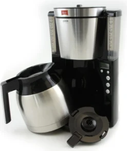 Melitta 1011-16 Look IV Therm Timer Schw/edelst.