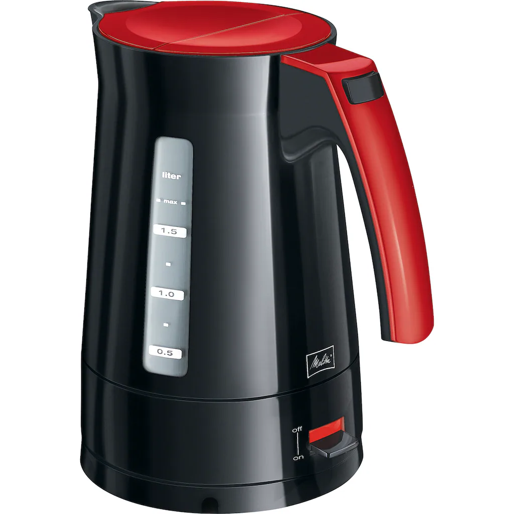 Melitta Wasserkocher »Enjoy Aqua, Rot«, 1,7 L, 2400 W 3 Melitta Wasserkocher »Enjoy Aqua, Rot«, 1,7 L, 2400 W