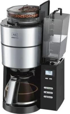 MELITTA 1021-02 Aroma Fresh Kaffeeautomat Mit Timer Und Mahlwerk Schwarz, Farbe:Schwarz -Melitta 9077e6828bd6a708c755ca224f4cd481