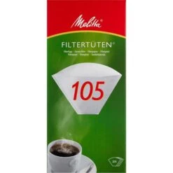 Melitta Filtertüten 105 G, Weiß, 200 Stück