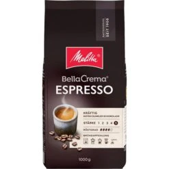 Melitta BellaCrema Espresso Bohnen 1 Kg Kaffee
