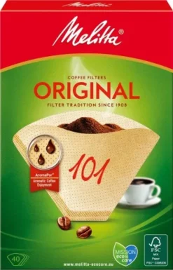 Melitta SDA Filtertüten 101/40 Naturbr(VE40)