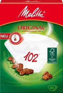 Melitta SDA Filtertüten 102/80 Ws Aroma VE80