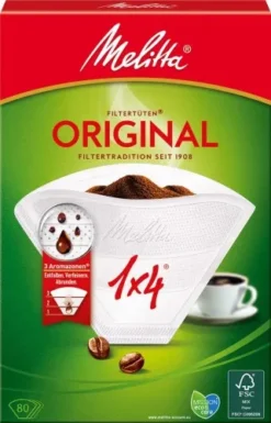 Melitta SDA Filtertüten 1x4/80 Ws Aroma VE80