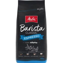 Melitta Kaffee Barista Espresso, Ganze Bohnen, 1kg