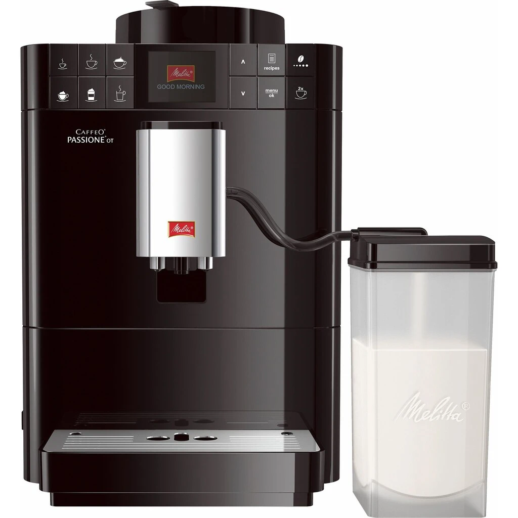 Melitta Kaffeevollautomat »Passione® One Touch F53/1-102, Schwarz«, One Touch Funktion, Tassengenau Frisch Gemahlene Bohnen 7 Melitta Kaffeevollautomat »Passione® One Touch F53/1-102, Schwarz«, One Touch Funktion, Tassengenau Frisch Gemahlene Bohnen – Bild 5