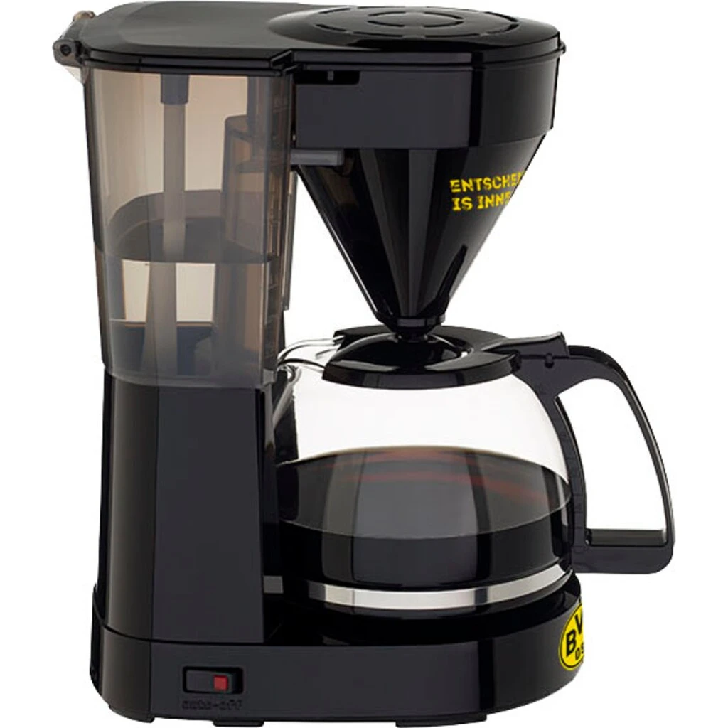 Melitta Filterkaffeemaschine »Easy BVB-Edition«, 1,25 L Kaffeekanne, Korbfilter, 1x4 5 Melitta Filterkaffeemaschine »Easy BVB-Edition«, 1,25 L Kaffeekanne, Korbfilter, 1x4 – Bild 3
