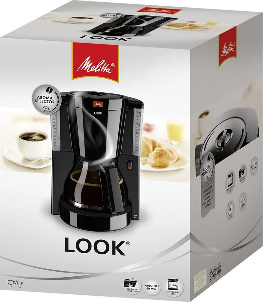 Melitta 1011-01 LOOK IV Kaffeemaschine Weiß 5 Melitta 1011-01 LOOK IV Kaffeemaschine Weiß – Bild 3