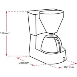 Melitta Kaffeemaschine 1017-02, Enjoy Basis, Kunststoff, Mit Glaskanne, Schwarz, Für 10 Tassen -Melitta ba7a1ca6b0dcd7d4d462b15c07dbf3411be6ccf9 kaffeemaschine melitta 1017 02 enjoy basis