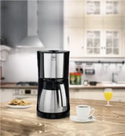 MELITTA Kaffeeautomat 1017-08 10Tassen Thermokanne 1000Watt Schwarz -Melitta bcbad3757c8991b2601978283b69e326