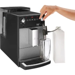 Melitta Kaffeevollautomat »Avanza® F270-100 Mystic Titan«, Kompakt, Aber XL Wassertank & XL Bohnenbehälter, Milchschaum-System -Melitta ce416dce7d33f70d8679346747ca17d9