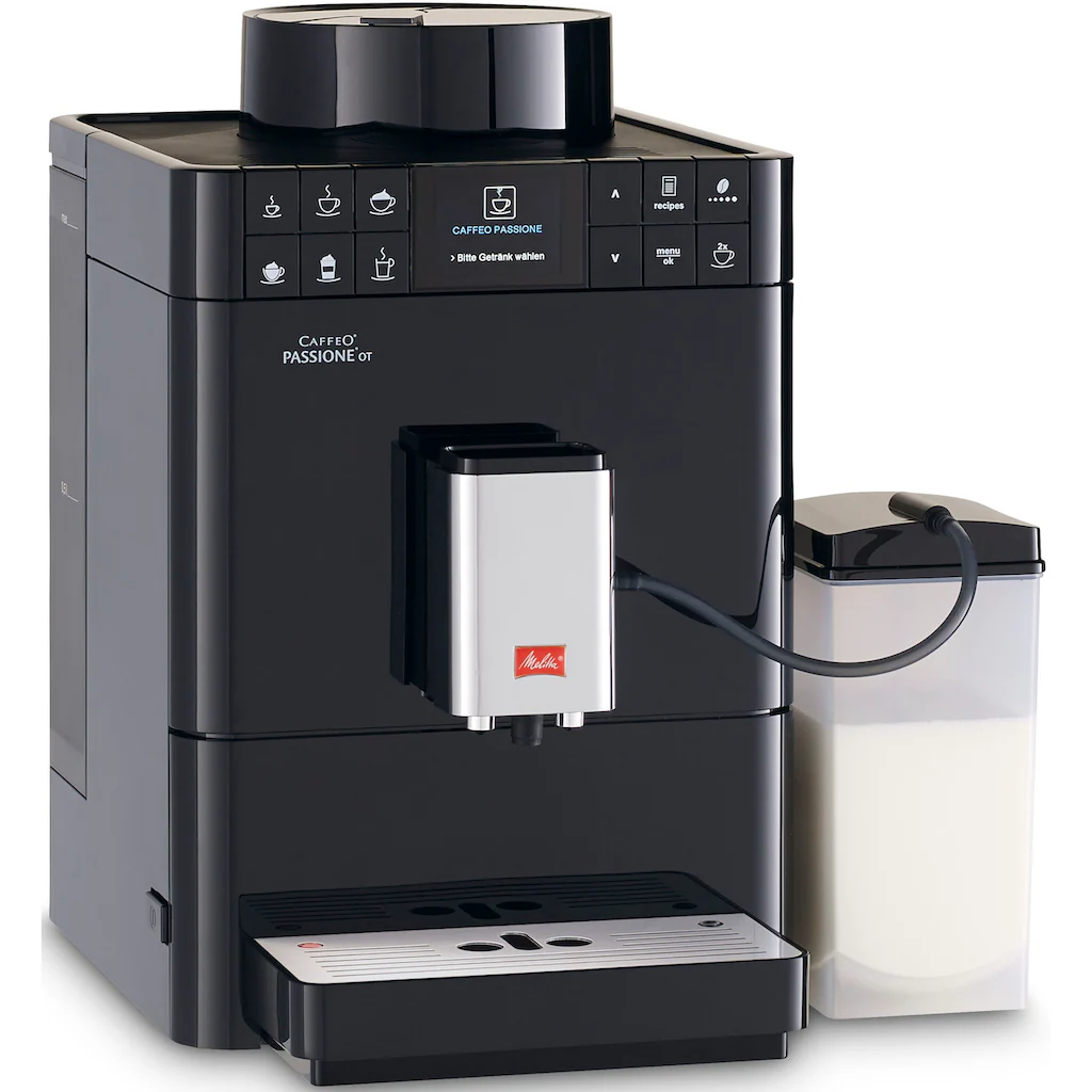 Melitta Kaffeevollautomat »Passione® One Touch F53/1-102, Schwarz«, One Touch Funktion, Tassengenau Frisch Gemahlene Bohnen 4 Melitta Kaffeevollautomat »Passione® One Touch F53/1-102, Schwarz«, One Touch Funktion, Tassengenau Frisch Gemahlene Bohnen – Bild 2