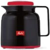 Melitta Thermoskanne 35039, Isolierkanne, Schwarz / Rot, Kunststoff, 1 Liter -Melitta d78cd130941ba51301df9b31857355120d543104 thermoskanne melitta 35039