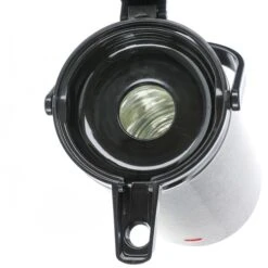 Melitta Thermoskanne 16718, Mit Glaskolben, Isolierkanne / Pumpkanne, Silber, Edelstahl, 2,2 L -Melitta d9b7c29c25db16bc08d85c81d7a5cd3132535074 thermoskanne melitta 16718 mit glaskolben