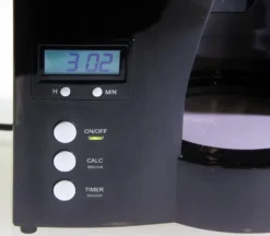 Melitta Optima Timer 100801 Bk, Filterkaffeemaschine Mit Glaskanne Und Timer-Funktion, Abnehmbarer Wassertank, Schwarz -Melitta e308fc9078940bf19a5303098713758f