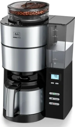 Melitta Aroma Fresh Therm - Kaffeemaschine - Edelstahl/schwarz -Melitta ea957489d03d66ce34fb6f6c2c49cb68