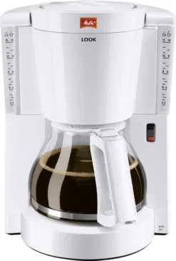 Melitta 1011-01 LOOK IV Kaffeemaschine Weiß