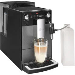 Melitta Kaffeevollautomat »Avanza® F270-100 Mystic Titan«, Kompakt, Aber XL Wassertank & XL Bohnenbehälter, Milchschaum-System