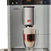 Melitta Caffeo Varianza CSP F570-101 Kaffeevollautomat Mit Milchbehälter, One Touch Funktion - Silber -Melitta f3e5a949fc436bc5b77bcc39d3d1a642