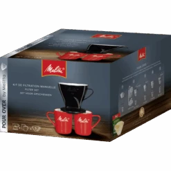 Kaffeefilter 1x4® & 2 Melitta® Porzellanbecher 7 Kaffeefilter 1x4® & 2 Melitta® Porzellanbecher -Melitta handfiltration melitta porzellanbecher kaffeefilter 1x4 standard set 6761205 2