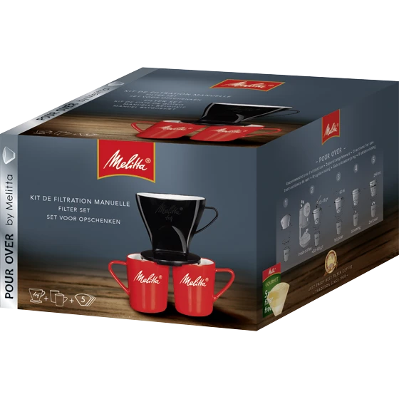 Kaffeefilter 1x4® & 2 Melitta® Porzellanbecher 5 Kaffeefilter 1x4® & 2 Melitta® Porzellanbecher – Bild 3