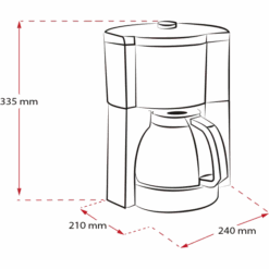 Melitta LOOK® Timer | Filterkaffeemaschine -Melitta kaffeemaschine melitta look timer filterkaffeemaschine schwarz 6766591 80