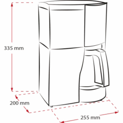 Melitta Optima Timer | Filterkaffeemaschine 11 Melitta Optima Timer | Filterkaffeemaschine -Melitta kaffeemaschine melitta optima timer kaffeemaschine schwarz edelstahl kaffeemaschine 6613648 40