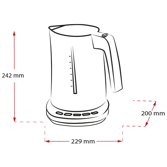 Melitta Look® Aqua DeLuxe 1,7 L | Wasserkocher 9 Melitta Look® Aqua DeLuxe 1,7 L | Wasserkocher – Bild 7