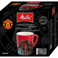 Melitta® Porzellanbecher Manchester United Visual -Melitta zubehoer melitta kaffeebecher porzellan manchester united 275ml 6766918 20
